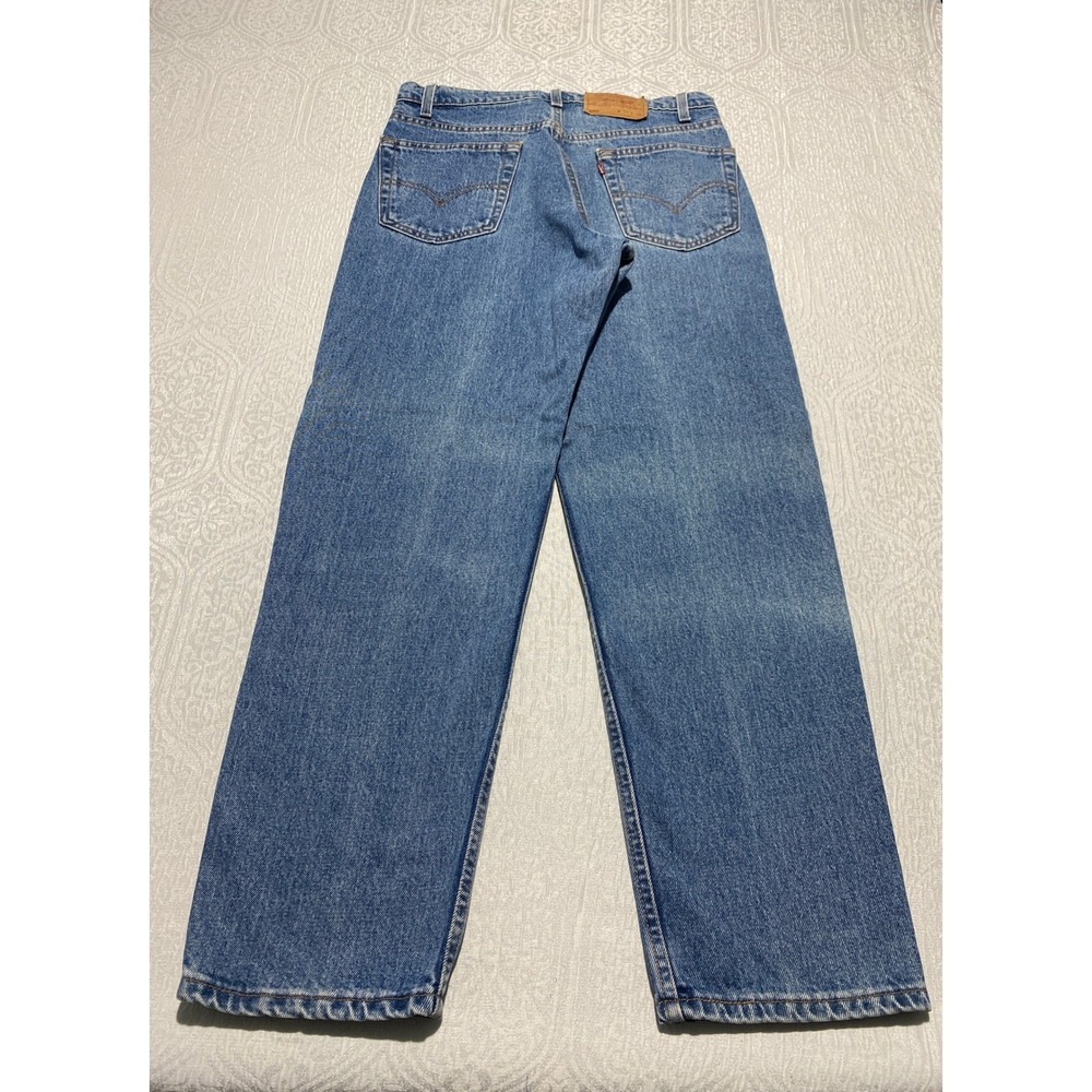 Vintage USA Levis‎ 550 Relaxed Fit Jeans Mens 33×30 Classic Blue Denim Casual - Picture 2 of 8